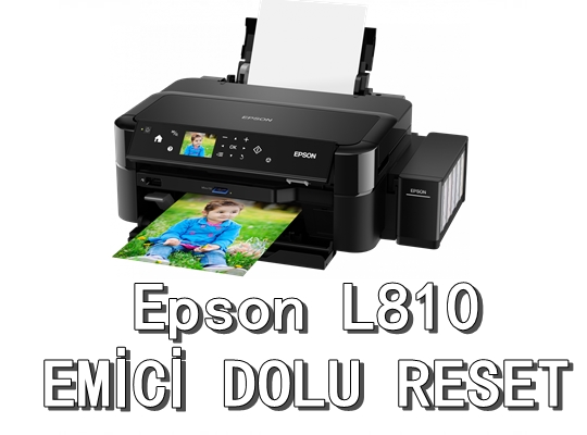 Epson L810 Reset Emici Dolu Giderme